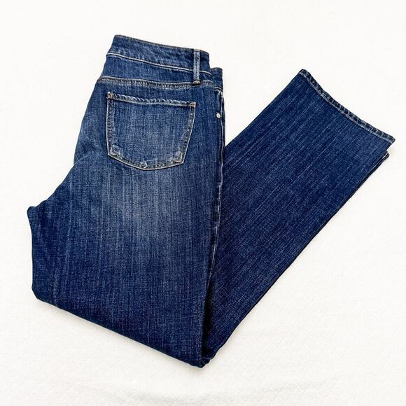 Talbots Barely Boot Jean Denim Savannah Wash Size 10 - Picture 8 of 8